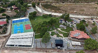 Asparan kamp ve spor tesisleri hizmete açıldı