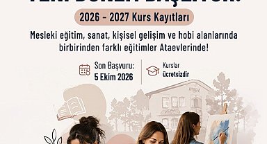 Ataevlerinde yeni dönemde 20'den fazla kurs Ataşehirlilerle buluşacak