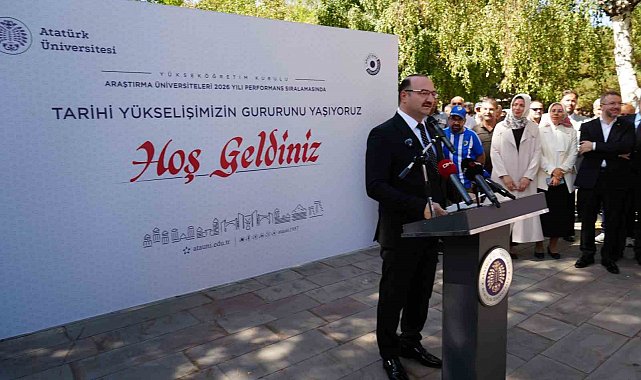 Atatürk Üniversitesi "Araştırma Üniversiteleri" sıralamasında devler liginde
