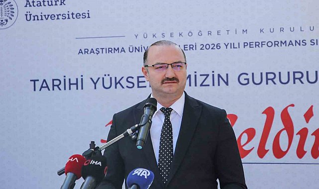 Atatürk Üniversitesi, URAP alan sıralamalarında bilimsel gücünü bir kez daha ortaya koydu, 3 alanda Türkiye 1'incisi, 10 alanda ise ilk 5'te