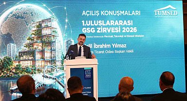 ATO Başkan Yardımcısı Yılmaz, '1. Uluslararası Gayrimenkul Sektörünün Geleceği Zirvesi'nde konuştu