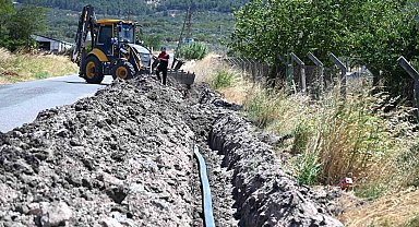 Avdan'da 30 yıllık su çilesi tarihe karıştı