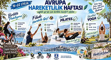 Avrupa Hareketlilik Haftası Bodrum'da etkinliklerle kutlanıyor