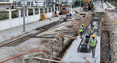 Aydın Büyükşehir'in Söke'de altyapı çalışmaları sürüyor