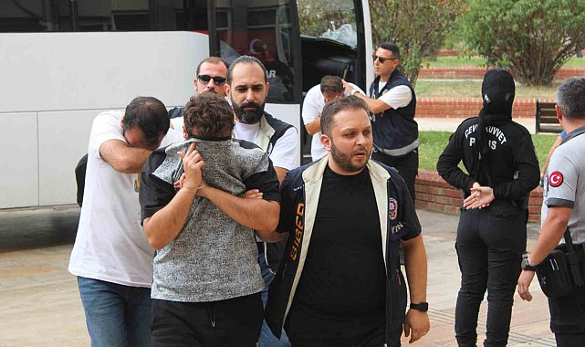 Aydın merkezli 7 ilde yasa dışı bahis operasyonu: 31 şüpheli adliyeye sevk edildi