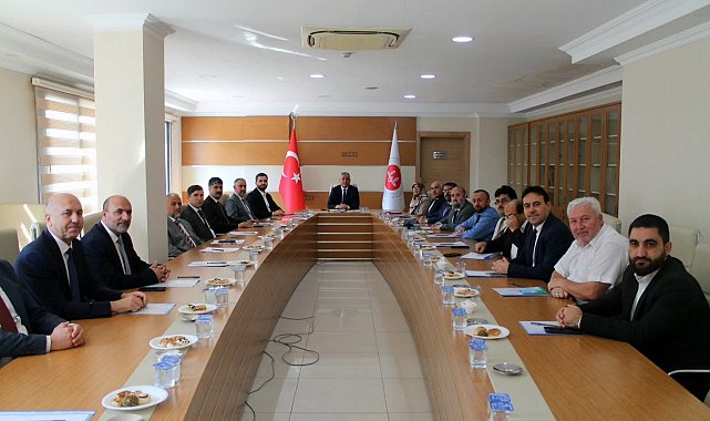 Aydın'da ilçe müftüleri toplantısı gerçekleştirildi