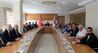 Aydın'da ilçe müftüleri toplantısı gerçekleştirildi