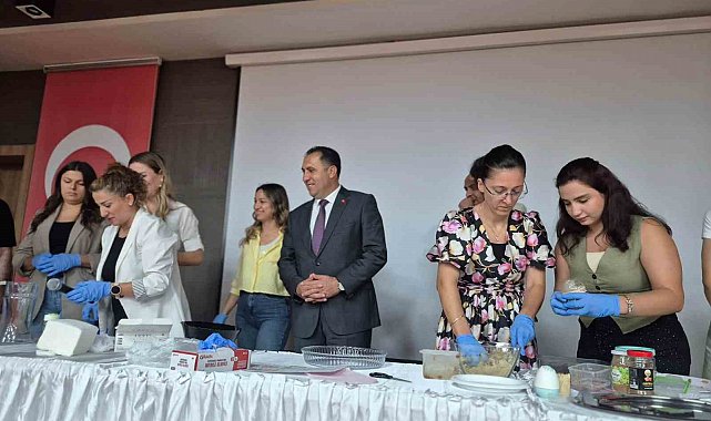 Aydın'da şekersiz lezzetler için mutfağa girdiler