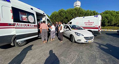 Aydın'da trafik kazası: 2 yaralı