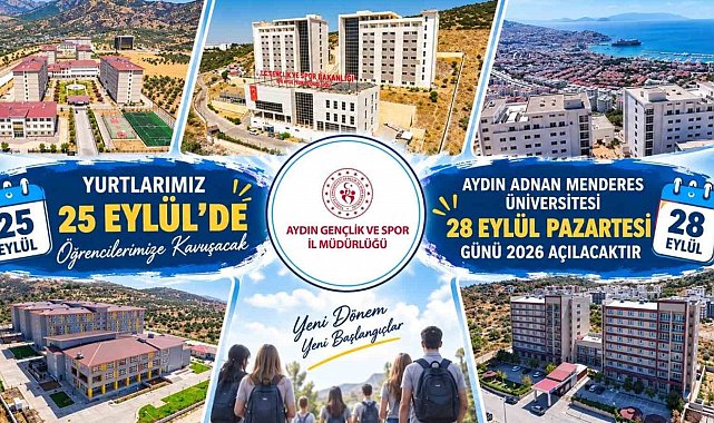 Aydın'da üniversite öğrencileri için geri sayım başladı