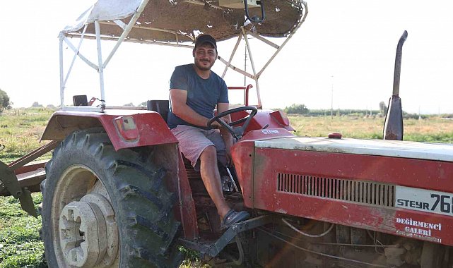 Aydın'da yonca hasadında verim yüzleri güldürdü