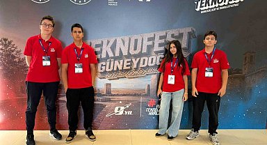 Aydınlı öğrenciler 4 bin takımı geride bırakıp TEKNOFEST finaline kaldı