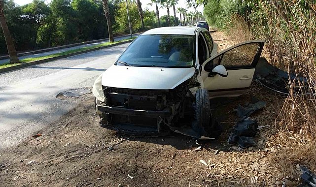 Aynı caddede birkaç dakika içinde 2 ayrı kaza