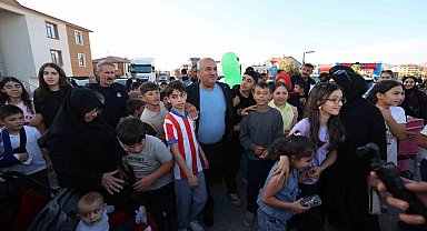 Aziziye'de güz akşamları coşkusu