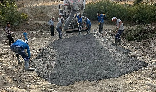 Babadağ'da üstyapı çalışmaları sürüyor