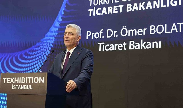 Bakan Bolat: ''Türkiye, küresel tekstil ve konfeksiyon ihracatından yüzde 3,6 pay aldı''