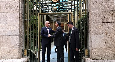 Bakan Çiftçi, TBMM Başkanı Kurtulmuş'u ziyaret etti