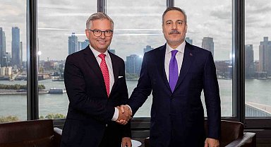Bakan Fidan, AB İçişleri ve Göçten Sorumlu Üyesi Brunner ile bir araya geldi