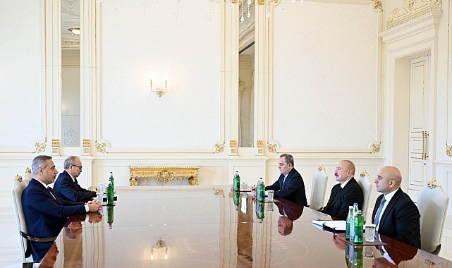 Bakan Fidan, Azerbaycan Cumhurbaşkanı Aliyev ile görüştü