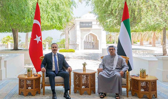 Bakan Fidan, BAE Devlet Başkanı Yardımcısı Al Nahyan ile bir araya geldi