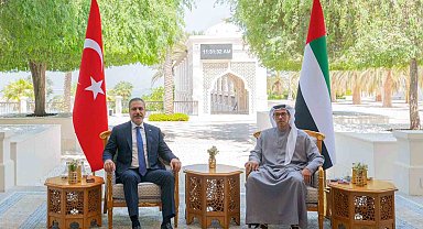 Bakan Fidan, BAE Devlet Başkanı Yardımcısı Al Nahyan ile bir araya geldi