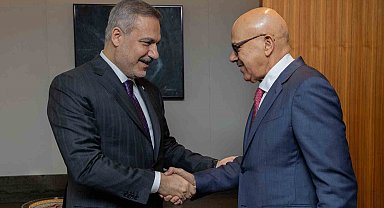 Bakan Fidan, Bahreyn Dışişleri Bakanı Al Zayani ile bir araya geldi