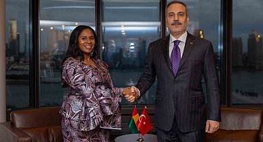 Bakan Fidan, Gine Bissau Dışişleri Bakanı Jau ile görüştü