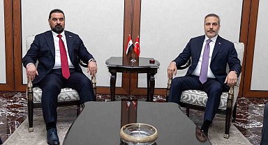 Bakan Fidan, Irak Temsilciler Meclisi Başkanı Halbusi ile görüştü