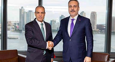Bakan Fidan, Mısırlı mevkidaşı Badr Abdelatty ile görüştü