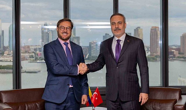 Bakan Fidan, Venezuela Dışişleri Bakanı Felix Plasencia Gonzales ile bir araya geldi