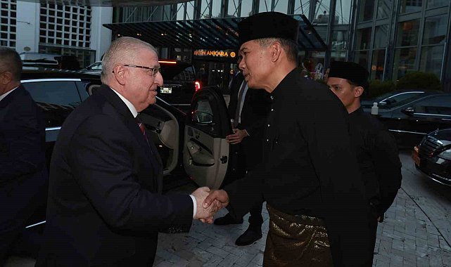 Bakan Güler, Malezya Milli Günü resepsiyonuna katıldı