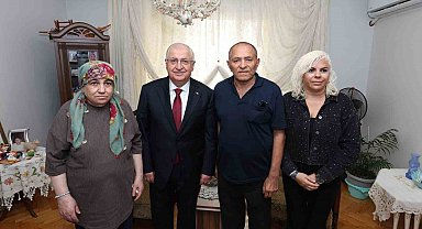 Bakan Güler, şehit Alaattin Buluç'un ailesini ziyaret etti