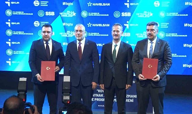 Bakan Işıkhan: "Bir yıl içerisinde 500 gencimizi KOVAN alanında uzmanlaştırmayı hedefliyoruz"