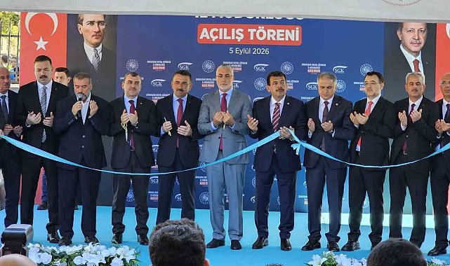 Bakan Işıkhan Zonguldak'ta yeni SGK binasını açtı: 122 milyon liralık yatırım