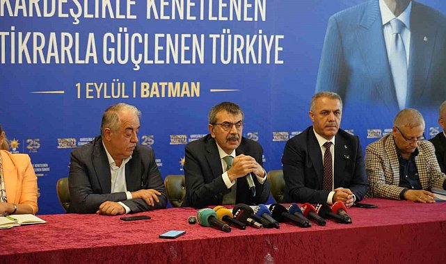Bakan Tekin: "Devlet Bahçeli çok devrimci bir konuşma yaptı"
