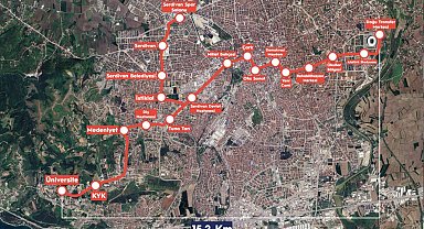 Bakan Uraloğlu: "15,2 kilometre uzunluğundaki Adapazarı-Serdivan Tramvay Hattımızı 19 istasyonla hizmete sunacağız"