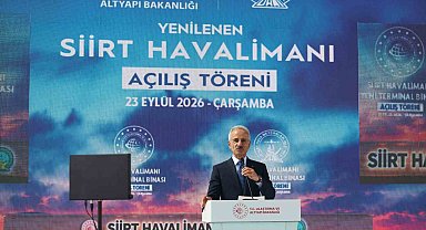 Bakan Uraloğlu: "Siirt'i yeniden gökyüzüyle buluşturduk"