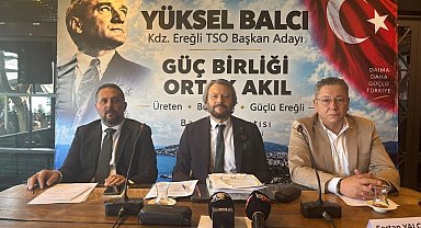 Balcı, "Kdz. Ereğli geriye gidiyor, ortak kalkınma planı hazırlamalıyız"