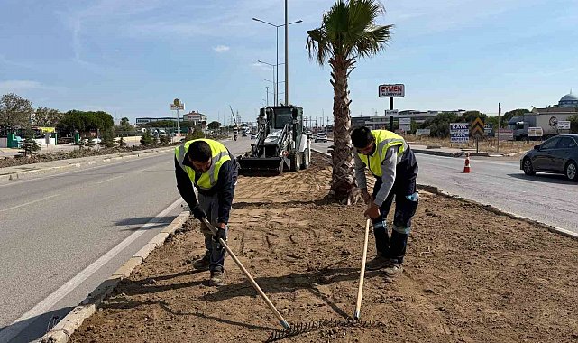 Bandırma'nın girişi Büyükşehir'le yenilendi