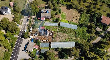 Bartın'da ahırda çıkan yangında 9 büyükbaş telef oldu