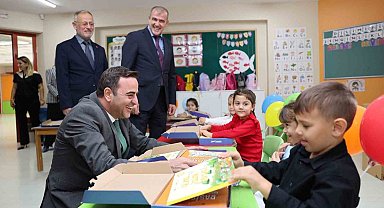 Başiskele'de anaokulu öğrencilerine eğitim seti