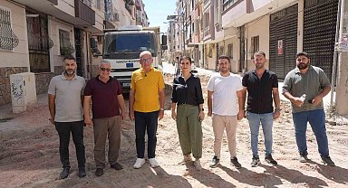 Başkan Akın çalışmaları yerinde inceledi