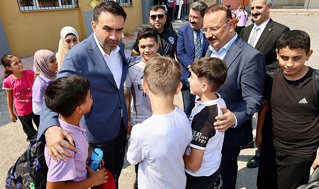 Başkan Aldemir, öğrencilerin heyecanına ortak oldu