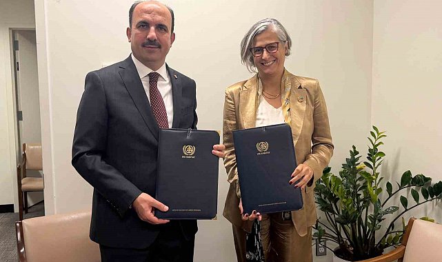 Başkan Altay, UN-HABITAT ile "İklime Duyarlı Dirençli Şehirler" protokolü imzaladı