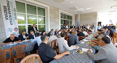 Başkan Büyükkılıç'tan İncesu ve Yeşilhisar'da muhtarlarla "istişare" mesaisi