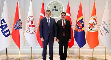 Başkan Durgut, İçişleri Bakanı Çiftçi ile bir araya geldi.