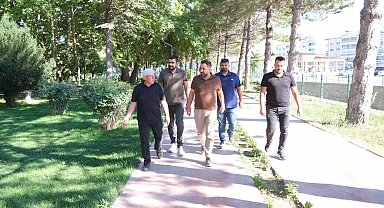 Başkan Ekinci sahadaki çalışmaları inceledi: "Daha iyisini yapmak için çalışıyoruz"