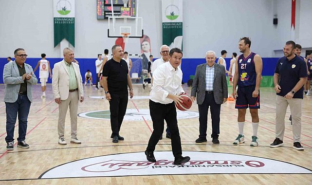 Başkan Erkan Aydın'dan basketbola tam destek