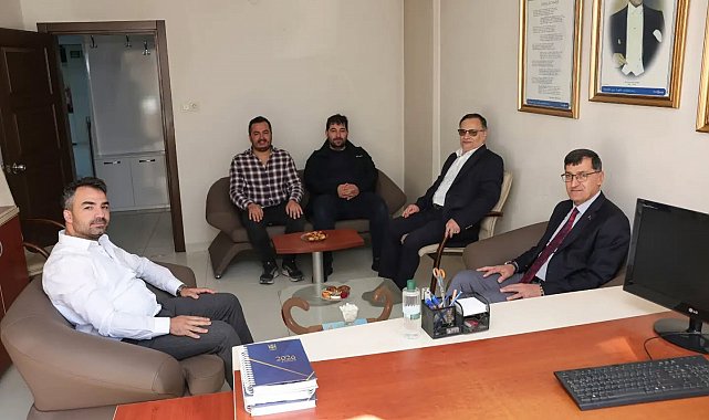 Başkan Kahveci, Makina Mühendisleri Odası yönetimiyle görüştü