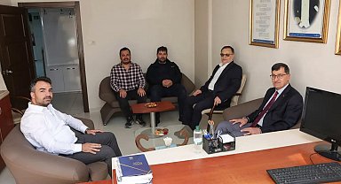 Başkan Kahveci, Makina Mühendisleri Odası yönetimiyle görüştü
